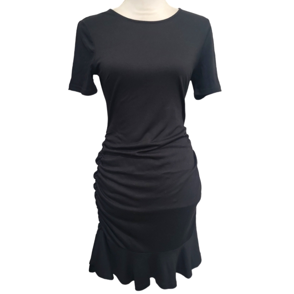Byinns Black Short Sleeve Dress Size Medium